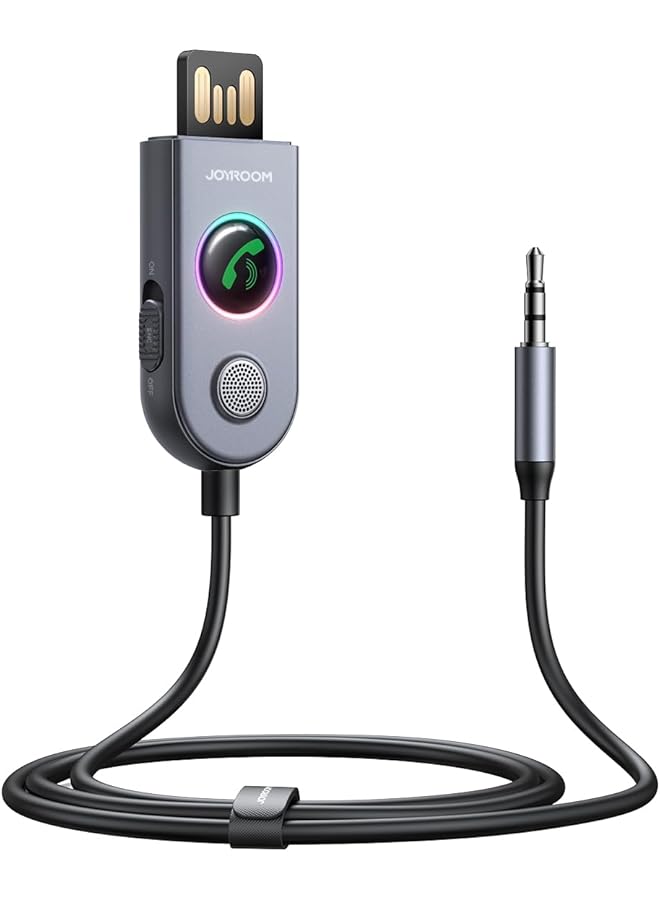 Joyroom Jr-Cb6 Car-B Series Enc Wireless Receiver, Dark Grey - Image 1