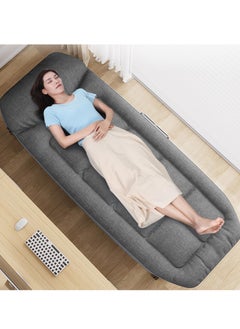 GoldenLike Folding Bed,Portable Foldable Camping Bed,Adjustable Recliner Bed Lounger Chair,Single Sleeping Bed,Comfortable Resting Bed,Adults Camping Cot for Beach Camping Home and Office Nap  - Image 2