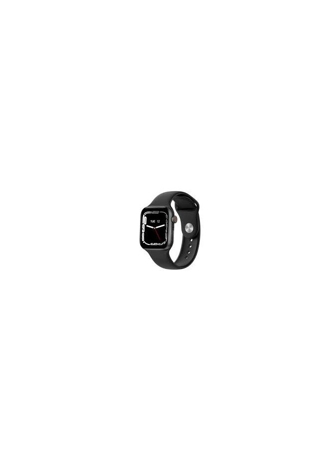 Smart Smart watch, black color  Comes with a battery capacity of 180 mAh  The watch is water and dust resistant  The watch is suitable for men and women  - Image 3