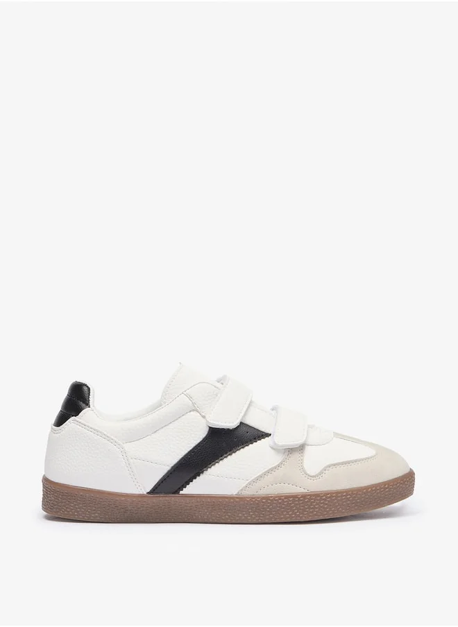 LBL by Shoexpress Boy's Colourblock Shoes with Hook and Loop Closure
