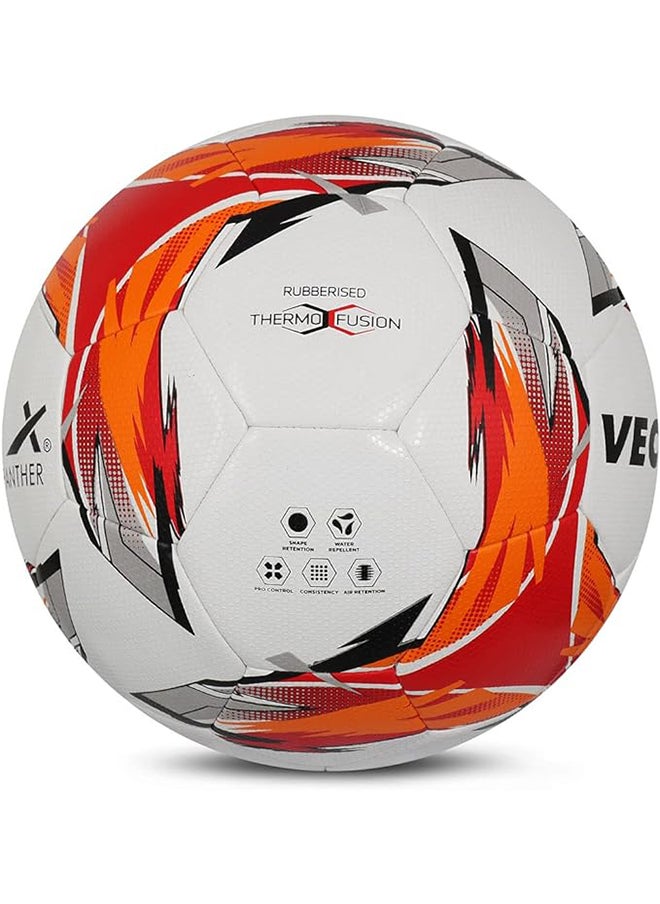 Vector X - Panther Thermofusion Football | Size 5 | Moulded | Machine Stitched | Professional | Soccer Ball | Match | Training | Practice - Image 1