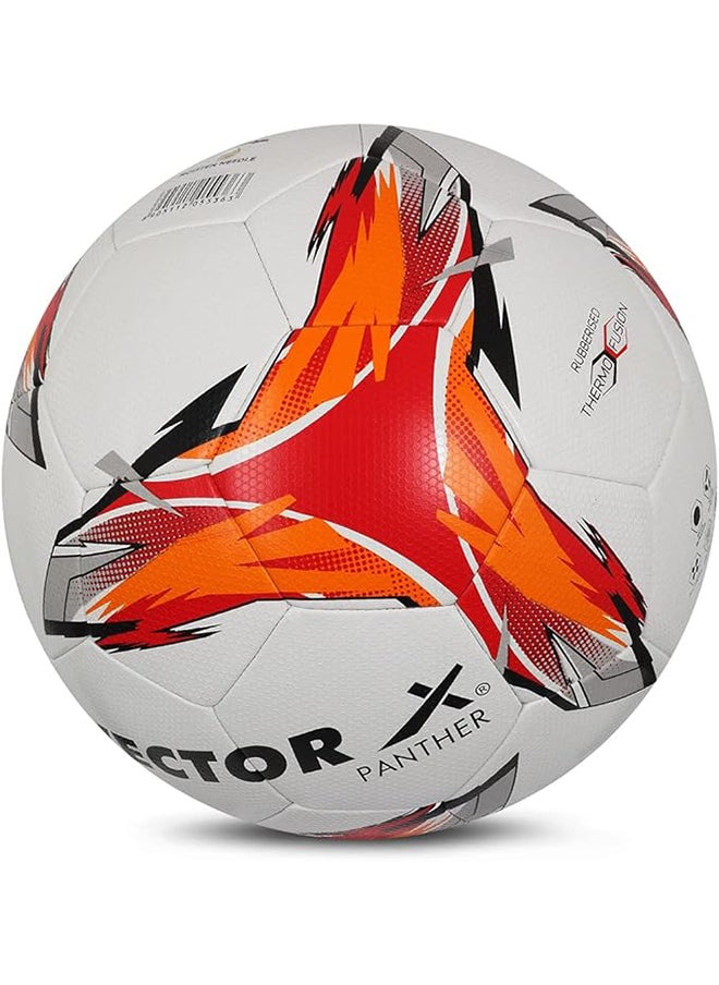 Vector X - Panther Thermofusion Football | Size 5 | Moulded | Machine Stitched | Professional | Soccer Ball | Match | Training | Practice - Image 1