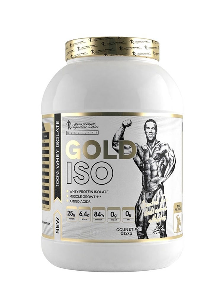 KEVIN LEVRONE Kevin Levrone 100% Gold Isolate Whey, Muscle Growth ,Chocolate, 2 Kg 
