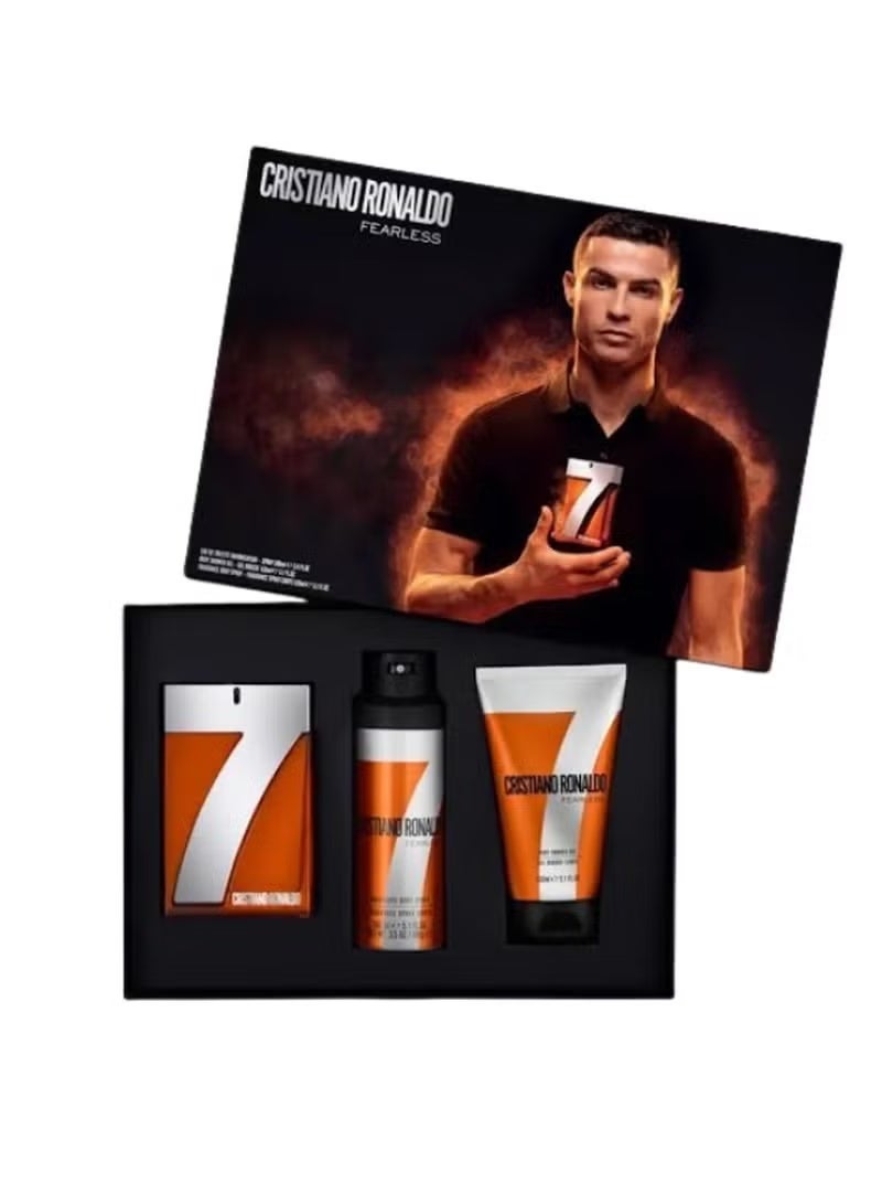 كرستيانو رونالدو مجموعة هدايا كريستيانو رونالدو فيرلس 100 مل تواليت + جل استحمام 150 مل + رذاذ للجسم 150 مل - Image 2