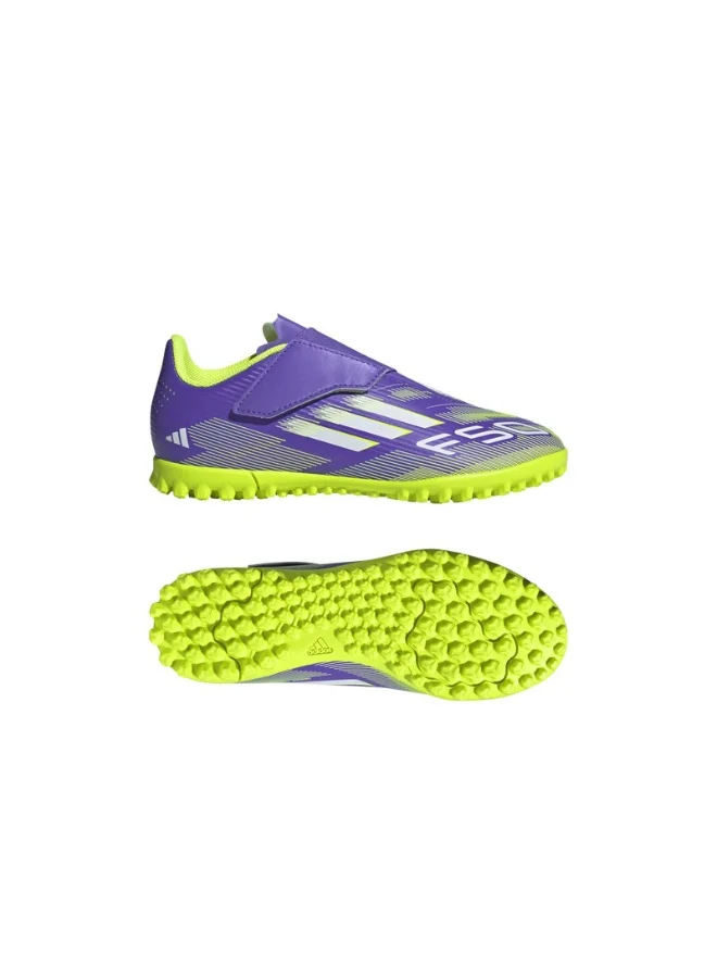 Adidas Adidas F50 Club Vel Tf J U Purple Football/Soccer Shoes For Kids