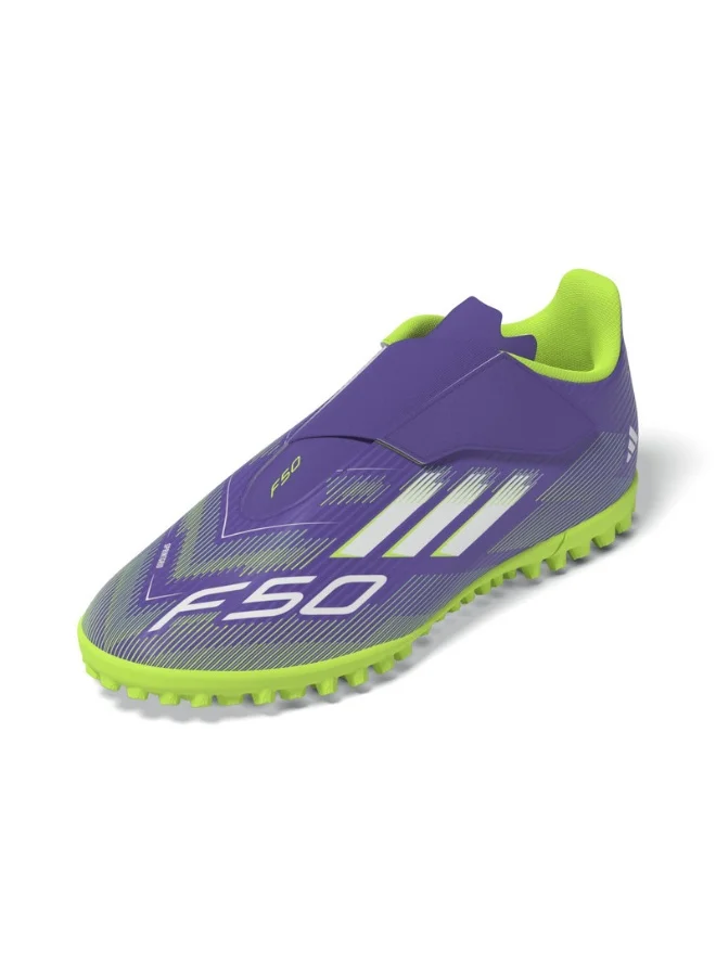 Adidas Adidas F50 Club Vel Tf J U Purple Football/Soccer Shoes For Kids