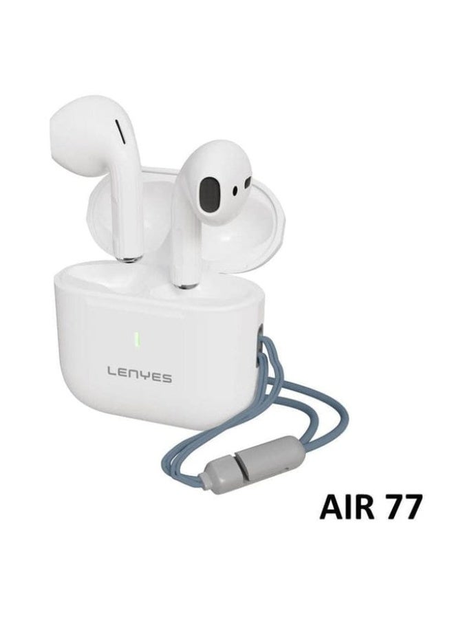 Lenyes Air 77 TWS Earbuds – Immersive Sound, Bluetooth 5.3, Waterproof & Portable Charging Case - Image 1