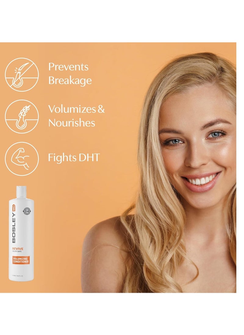 BOSLEYMD - BosleyMD BosRevive Color Safe Nourishing Shampoo & Conditioner & Kit for Noticeably Thinning Hair, (Color Safe) - Image 1