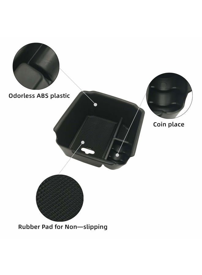 JOJOMARK Compatible with VW Tiguan 2018 2019 2020 2021 2022 2023 and 2022 2023 VW Taos Center Console Tray Organizer Insert ABS Armrest Box Secondary Storage - Image 4