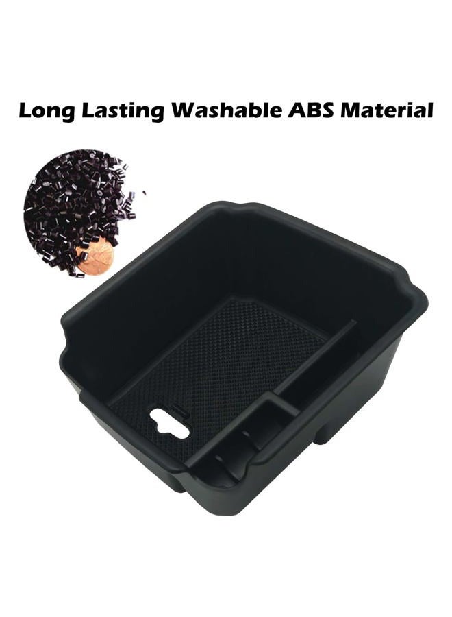 JOJOMARK Compatible with VW Tiguan 2018 2019 2020 2021 2022 2023 and 2022 2023 VW Taos Center Console Tray Organizer Insert ABS Armrest Box Secondary Storage - Image 2