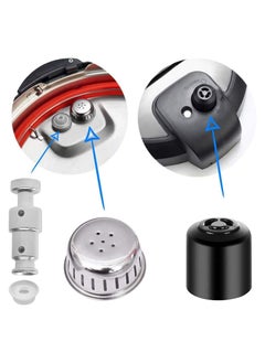 Y&D Steam Release Handle Original Float Valve Replacement Parts Universal Pressure for Instant Pot with 3 Silicone Caps Gaskets Ultra 3, 6, 8 QT Electric Cooker  - Image 2