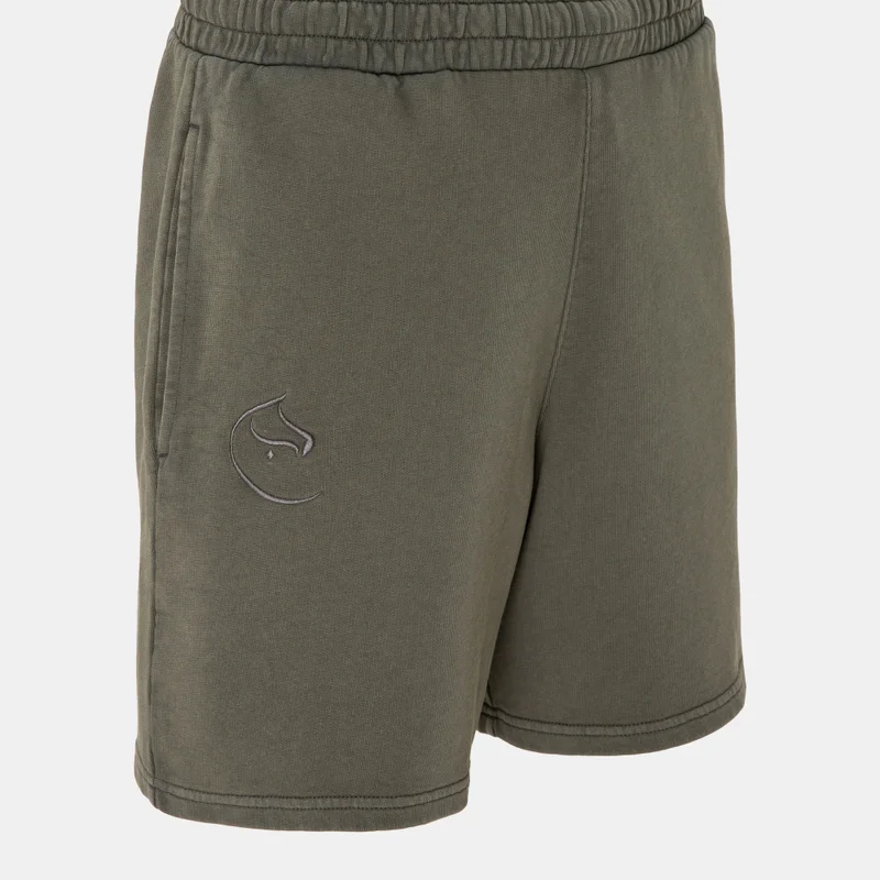NEW ERA Grey Men’s MAB Relaxed Shorts for Men | Best Price UAE