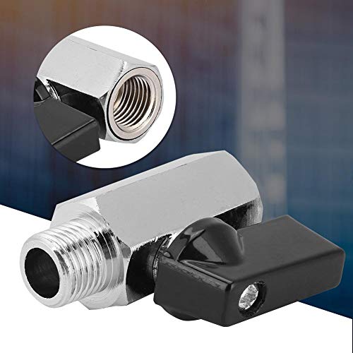 Bewinner Water Cooling Valve, G1/4 Threads Cooling Valves with Handle Design Water Ball Valve for Computer Water Cooling System - Image 5