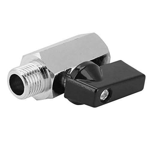 Bewinner Water Cooling Valve, G1/4 Threads Cooling Valves with Handle Design Water Ball Valve for Computer Water Cooling System - Image 1