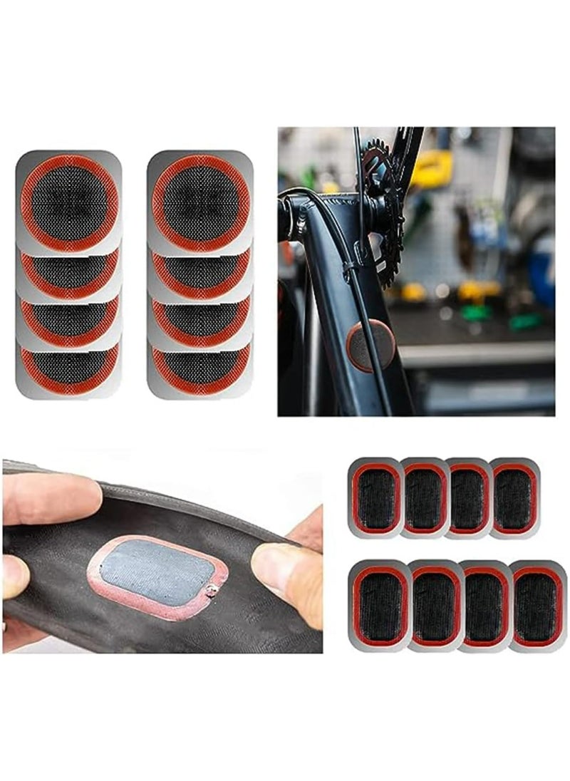 CMGTYYD Bike Tire Repair Kits, Bycicle Inner Tube Puncture Patch Kit with Portable Storage Box, Bicycle Tube Patch Kits for Cycling, Motorcycle, Inflatable Rubber  - Image 3