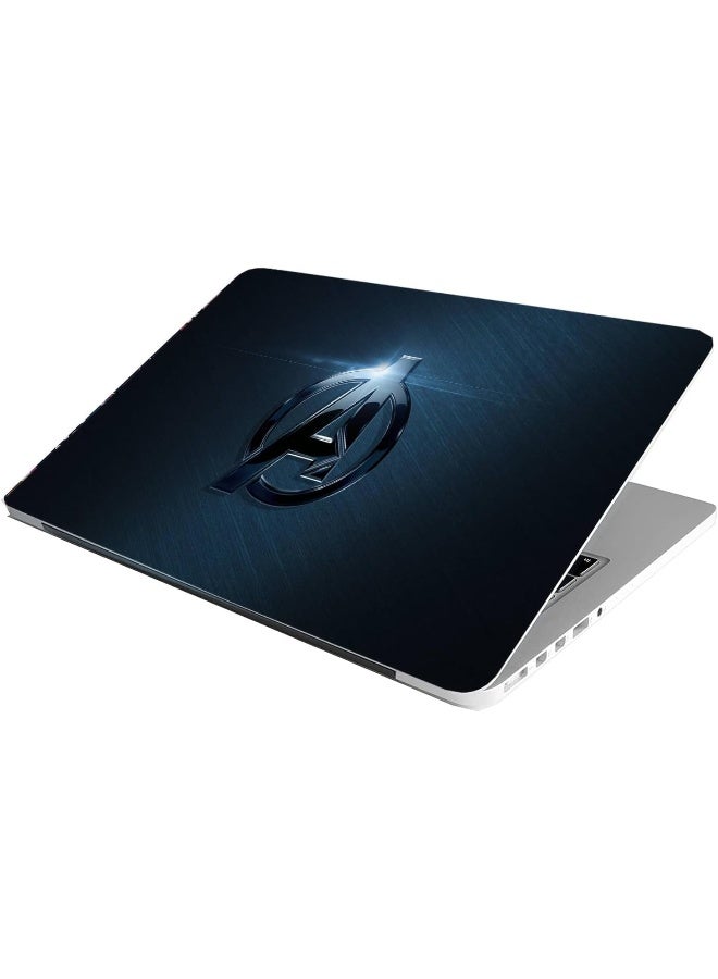 Home Trove ANCIARY Full Laptop Skin Bubble-Free HD Quality Sticker for Laptops Upto 15.6" Compatible with Apple/Dell/HP/Lenovo/Acer/Asus/Sony (Dustproof|Waterproof|Scratchproof|Reusable) - Avengers BL FL6  - Image 2