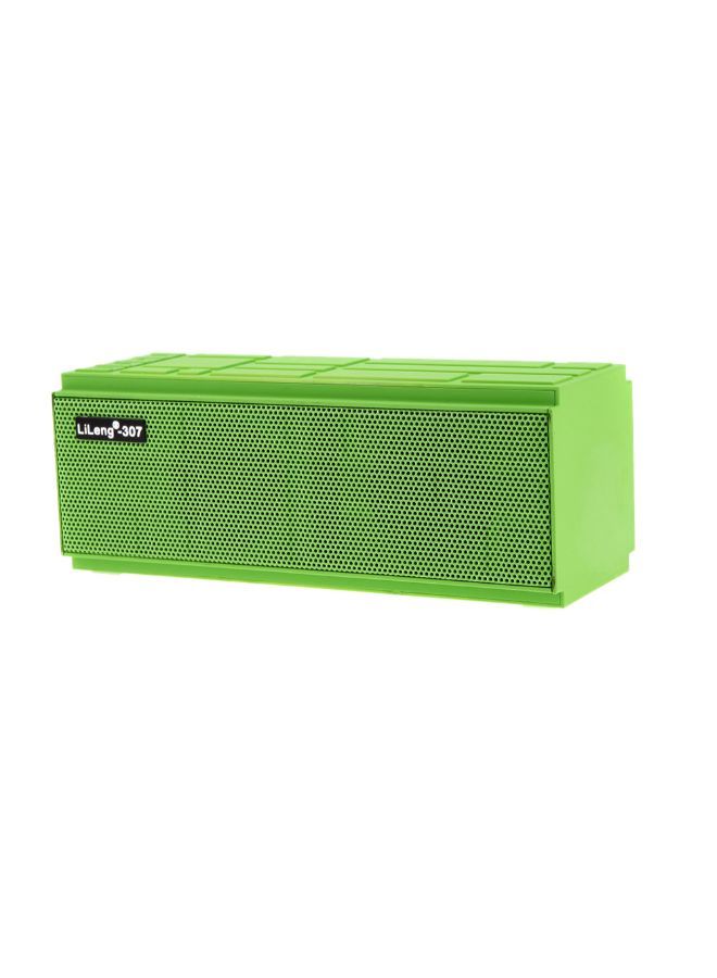 NIBEMINENT Mini Wireless Stereo Bluetooth Speaker Green  - Image 2