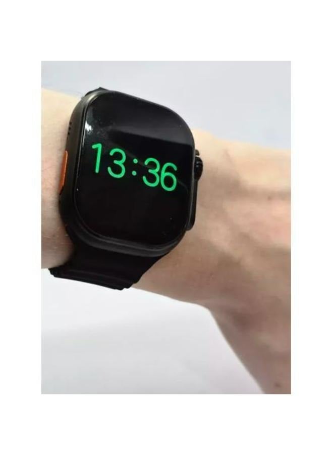 W&O X10 Ultra3 Smart Watch 49mm – Wireless Charging | Advanced Fitness | Black - Image 2