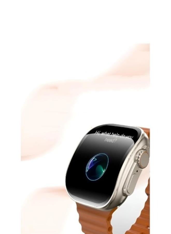 W&O X10 Ultra3 Smart Watch 49mm – Wireless Charging | Advanced Fitness | Black - Image 3