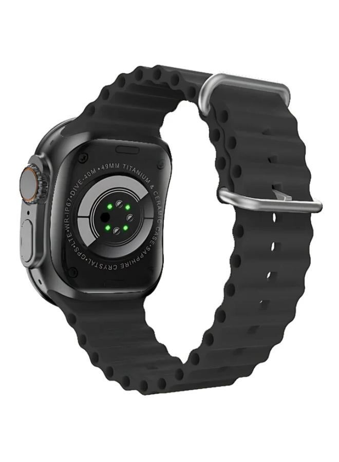 W&O X10 Ultra3 Smart Watch 49mm – Wireless Charging | Advanced Fitness | Black - Image 5