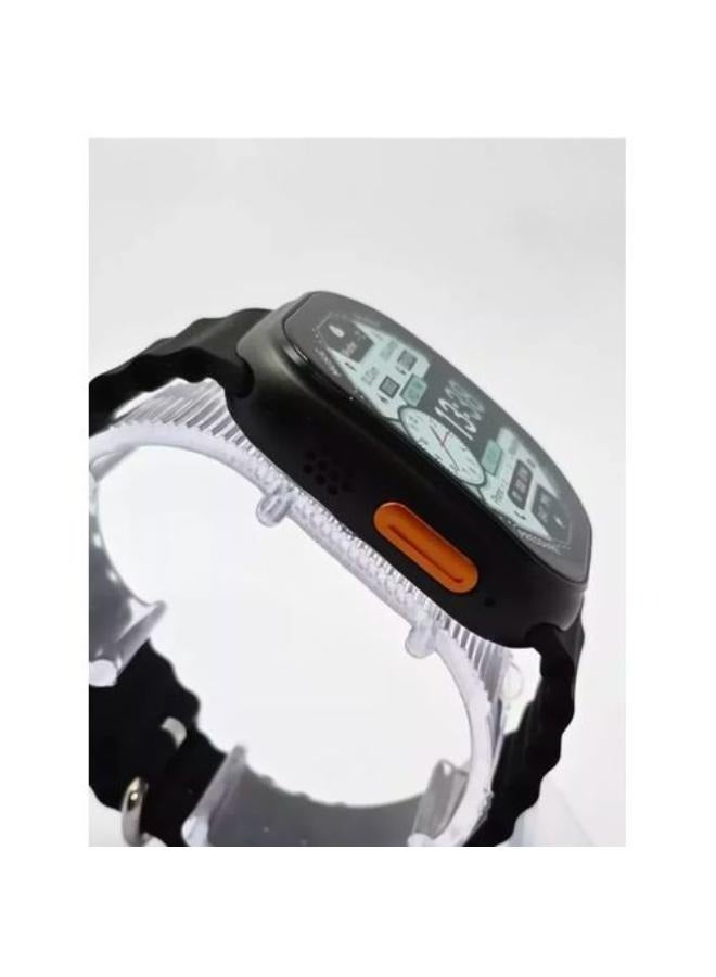 W&O X10 Ultra3 Smart Watch 49mm – Wireless Charging | Advanced Fitness | Black - Image 4