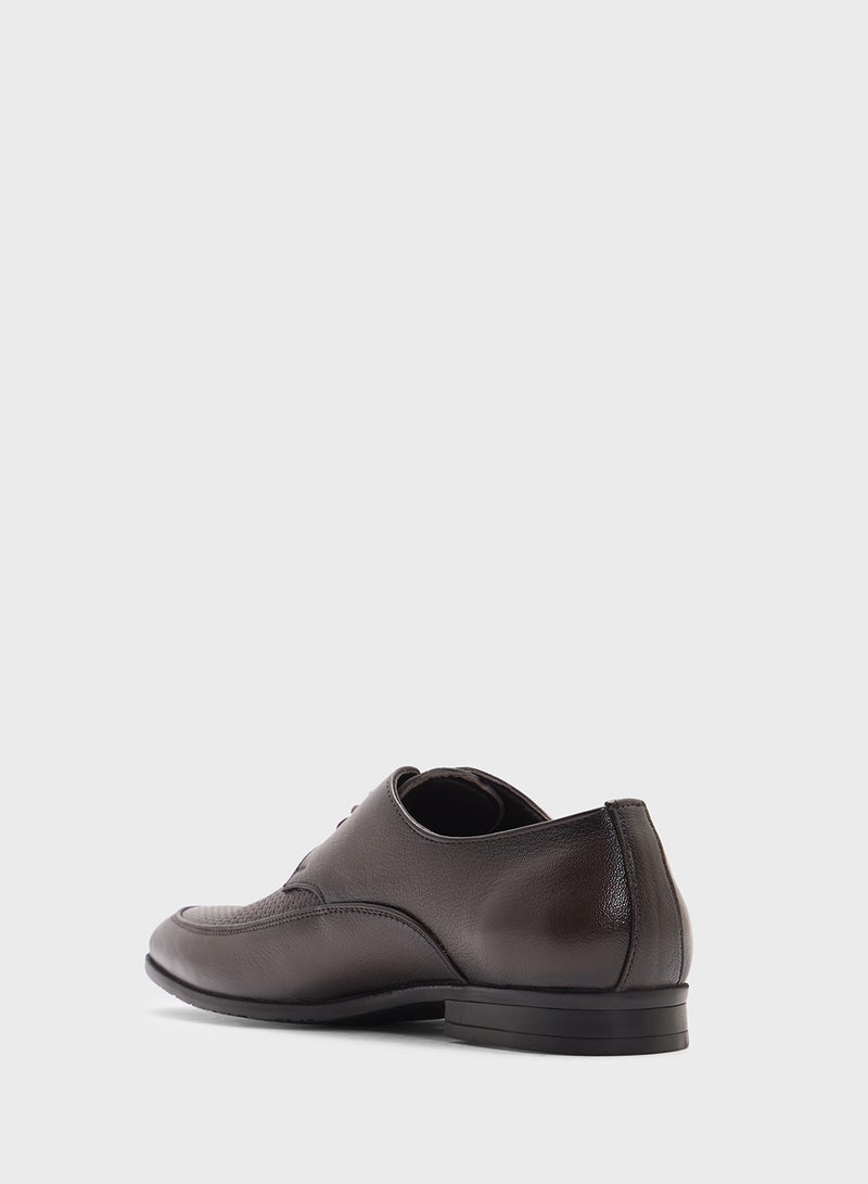Robert Wood Genuine Leather Formal Lace Ups  - Image 2