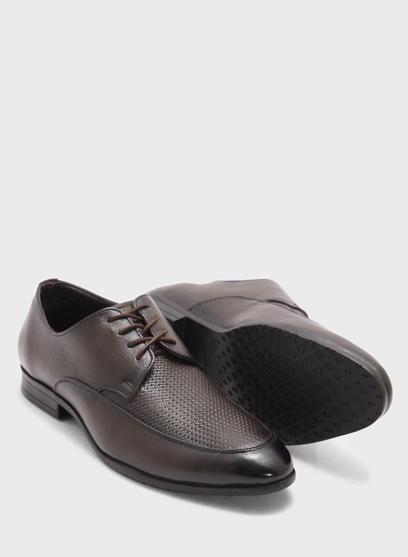 Robert Wood Genuine Leather Formal Lace Ups  - Image 3