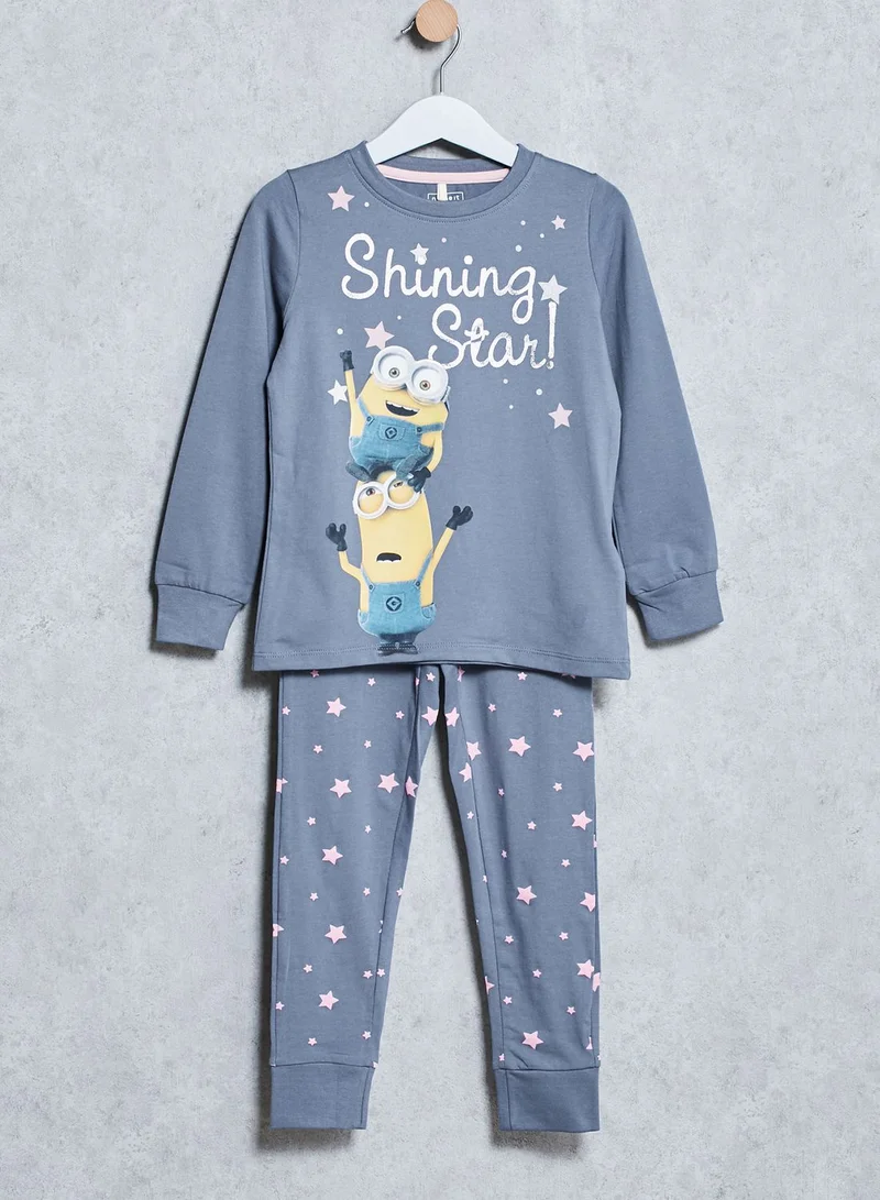 NAME IT Kids Minions Pyjama Set