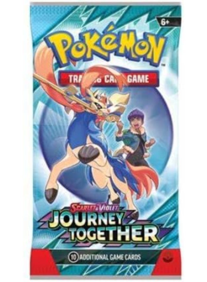 Pokemon – Journey Together – Single Booster Pack – 10 Cards