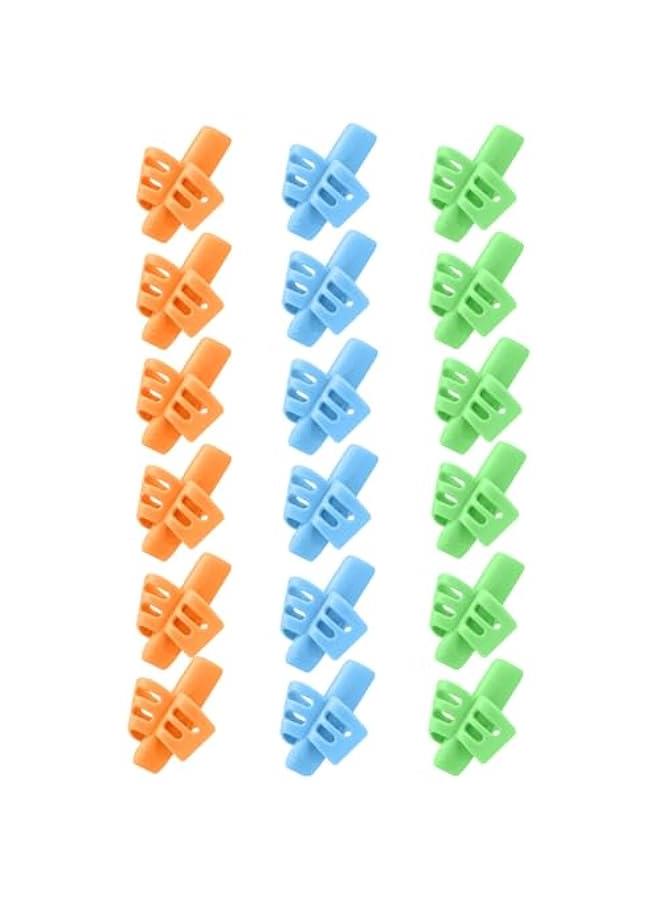 Generic Pencil Grips Pencils Grips for Kids Handwriting Posture Correction Training Writing AIDS for Kids Toddler Preschoolers Students Children Special Needs (18PCS) - Image 1