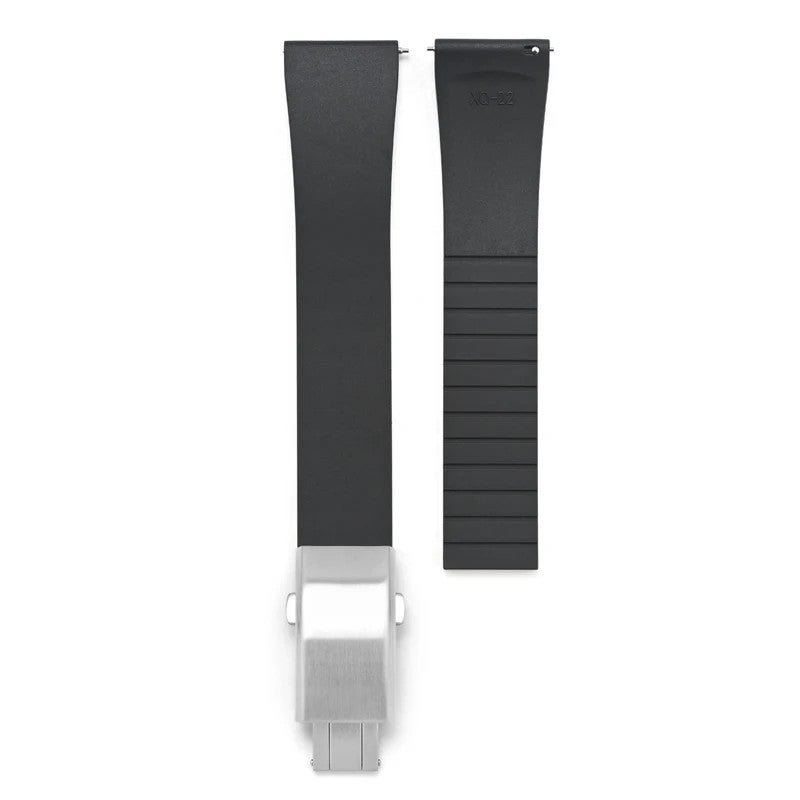 Bluejw Replacement Watch Strap for Cartier – 18mm 19mm 20mm 21mm 22mm FKM Rubber Watch Bands in Multiple Colors - Image 1