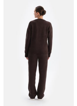 Dark Brown Chenille Trousers - pzsku/Z8FD6F728CACC6F1457D1Z/45/_/1734524872/1739a042-fbc1-492b-aa39-8389416f40e2