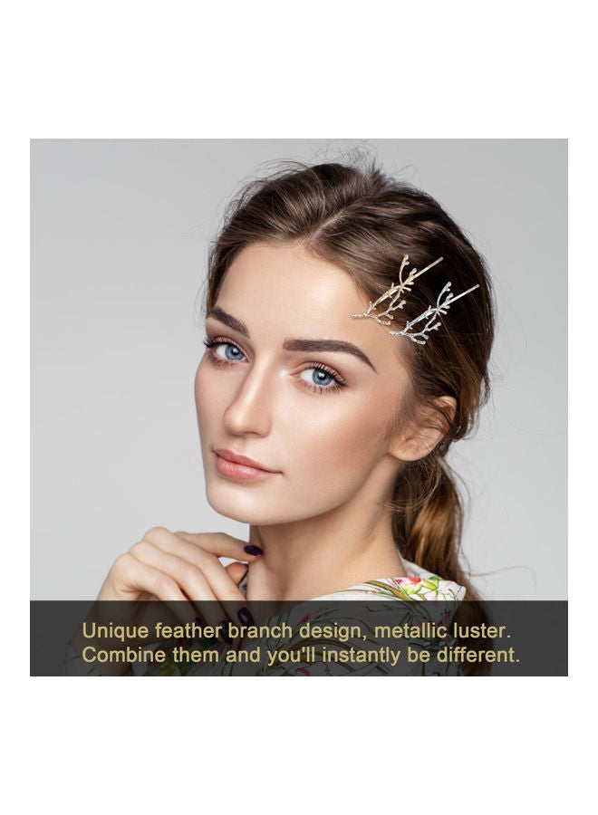 NIBEMINENT 7-Piece Fashion Hair Clips Multicolour - Image 4