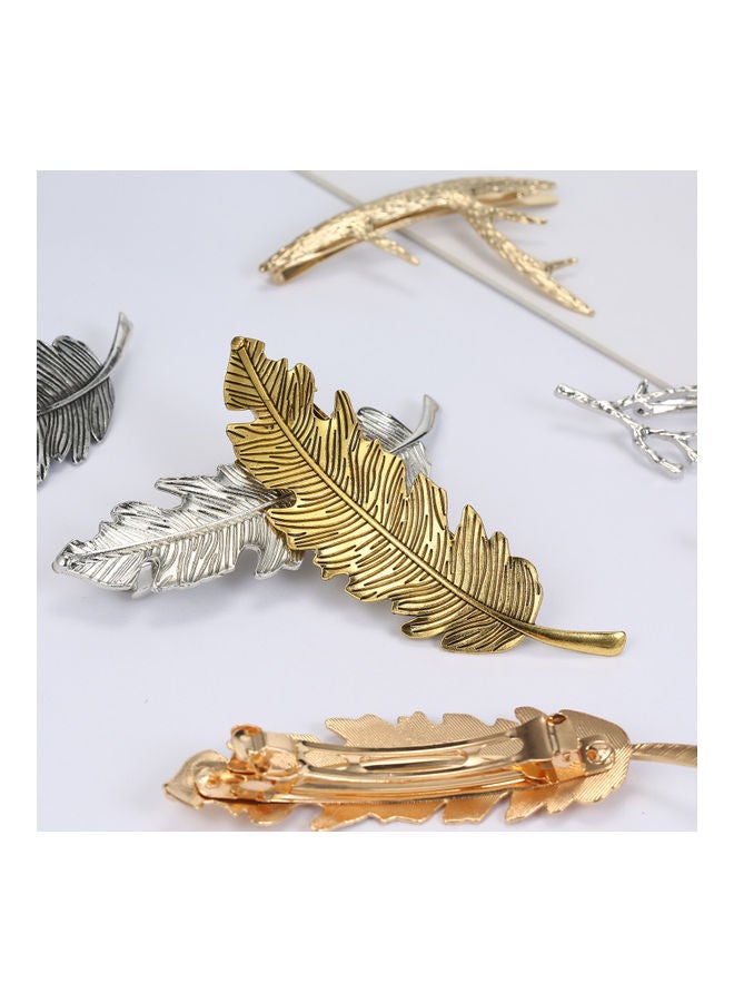 NIBEMINENT 7-Piece Fashion Hair Clips Multicolour - Image 2