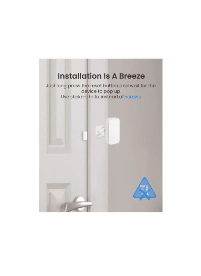 BroadLink SR4D Smart Door Sensor – Wireless, Alerts, Alexa Support
