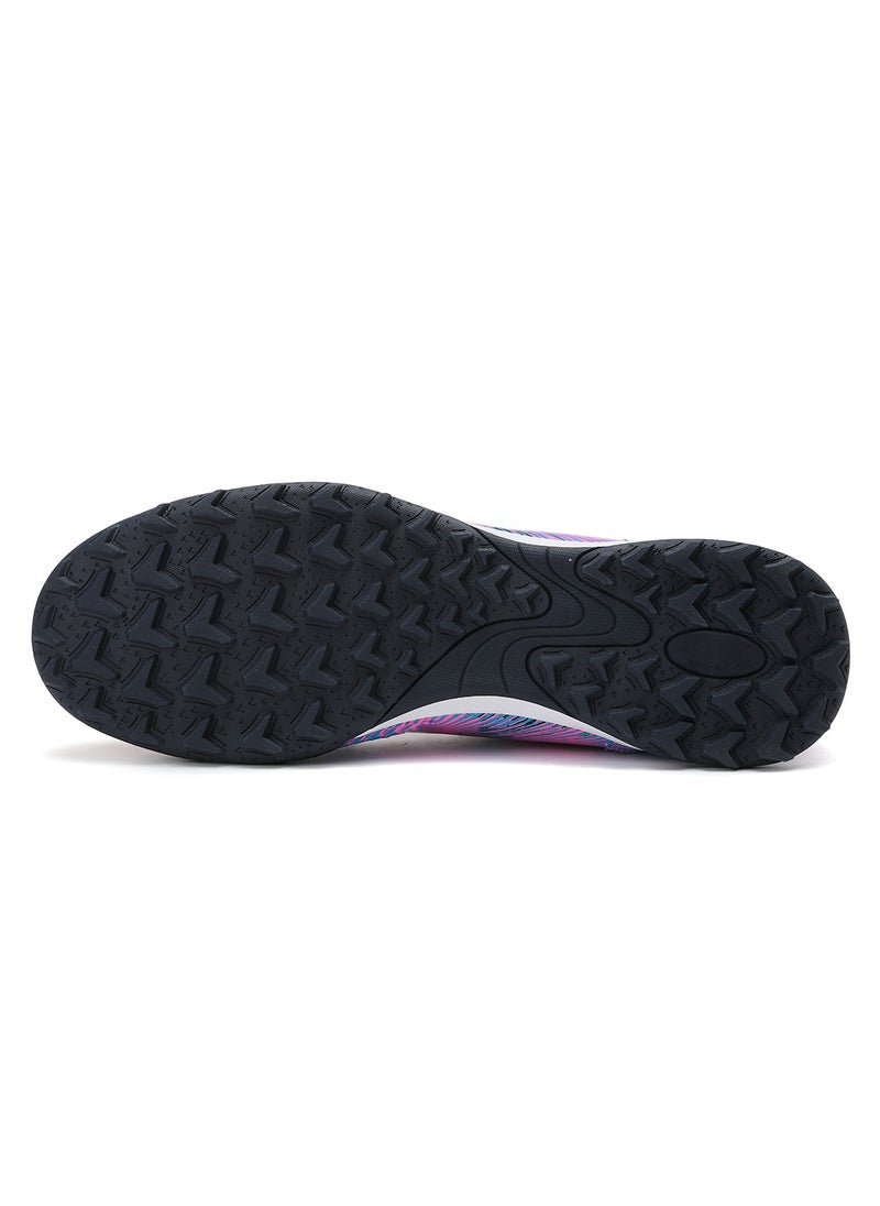 Sky View SKY VIEW Boys And Girls Soccer Cleats Turf Soccer Shoes For Kids Indoor Outdoor Children Unisex Football Boots IC or IN Flat Wide Training Sneaker Black Pink  - Image 4