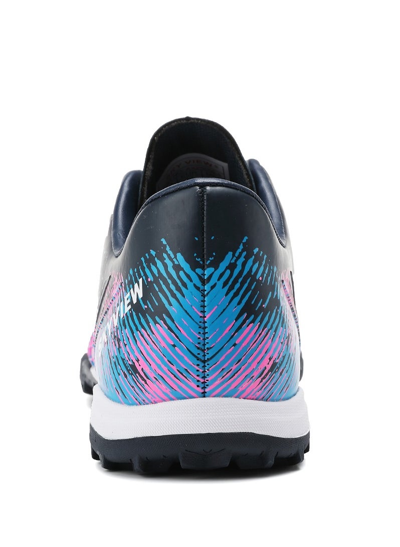 Sky View SKY VIEW Boys And Girls Soccer Cleats Turf Soccer Shoes For Kids Indoor Outdoor Children Unisex Football Boots IC or IN Flat Wide Training Sneaker Black Pink  - Image 3