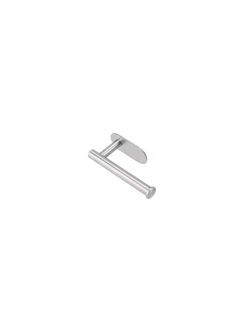 GGOOT 304 Stainless Steel Paper Towel Rack Nail-free Roll Paper Holder Strong Adhesive Toilet Paper Holder Non-Marking Tissue Holder - Image 1
