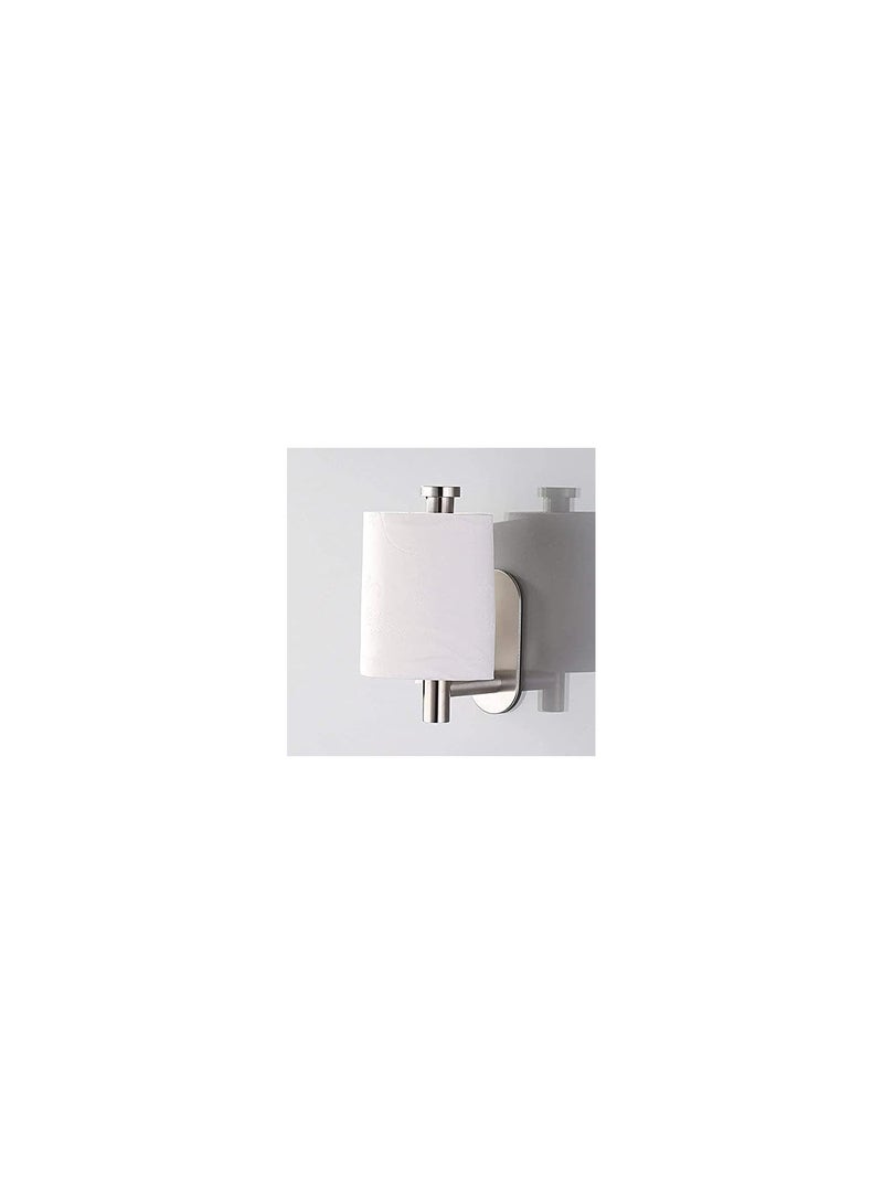 GGOOT 304 Stainless Steel Paper Towel Rack Nail-free Roll Paper Holder Strong Adhesive Toilet Paper Holder Non-Marking Tissue Holder - Image 4