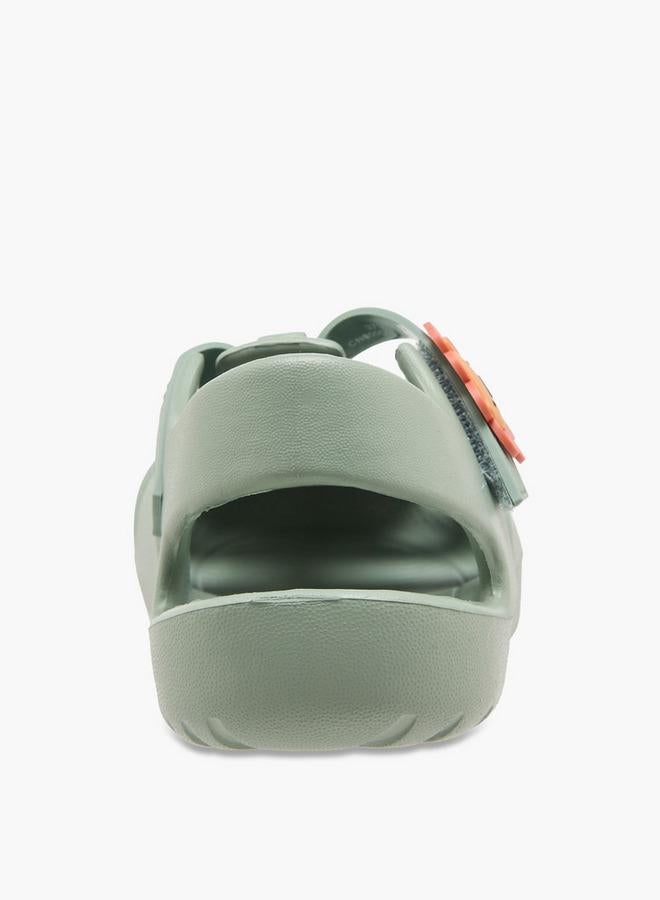 Aqua Boys Lion Accent Hook & Loop Fisherman Sandals - Image 5