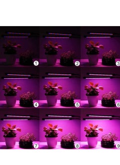 Midwest Grow Light for Indoor Plants,4 Head 72 LED Plant Grow Lights with Red Blue Spectrum,9 Dimmable Levels, 3 9 12H Timer, Adjustable Gooseneck, 3 Switch Modes  - Image 4