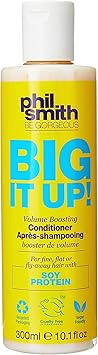 Phil Smith Be Gorgeous Big It Up Volume Boosting Conditioner For Fine and Flat Hair with Soy Protein to Help Promote Hair Health Moisture Locking Vegan Friendly 300 ml Pack of 4 - Image 2