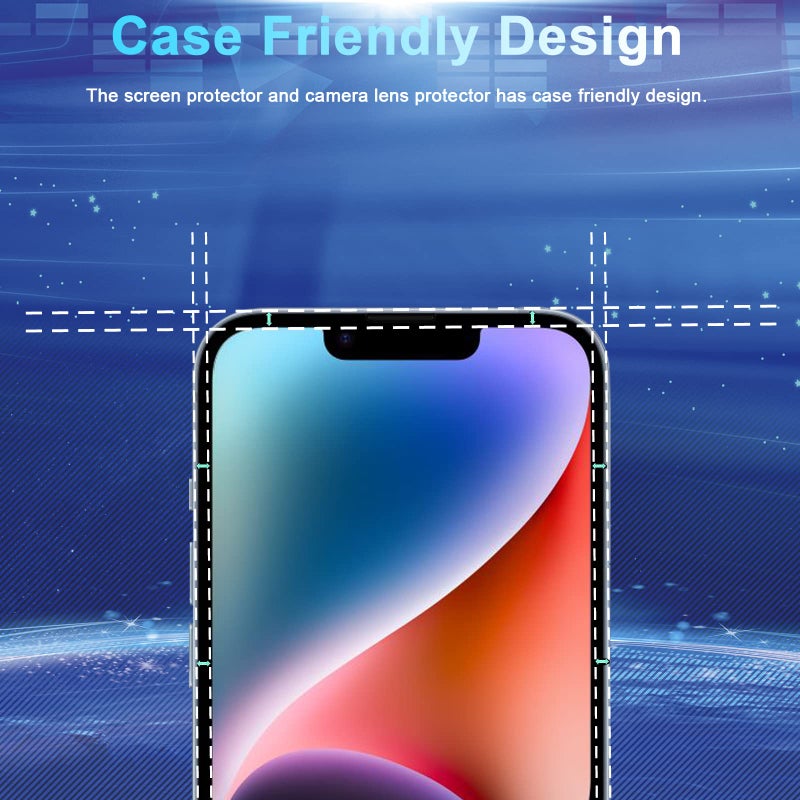 SupCase QEONIX Privacy Screen Protector for iPhone Pro Max, iPhone XS Max(6.5 inch), Premium Anti-Spy Real 9H Tempered 3D Glass/Case Friendly, Scratch Proof and Camera lens protectors are included - Image 3
