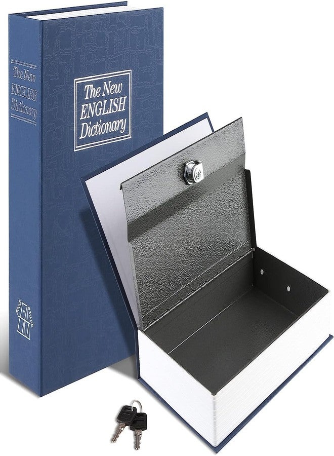 ATHA Metal Hidden Secret Book Safe Security Dictionary Jewelry Locker Vault Box with 2 Key Lock (Multicolor) - Image 1