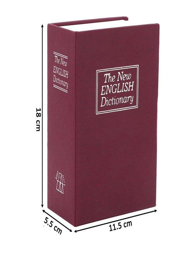 ATHA Metal Hidden Secret Book Safe Security Dictionary Jewelry Locker Vault Box with 2 Key Lock (Multicolor) - Image 2