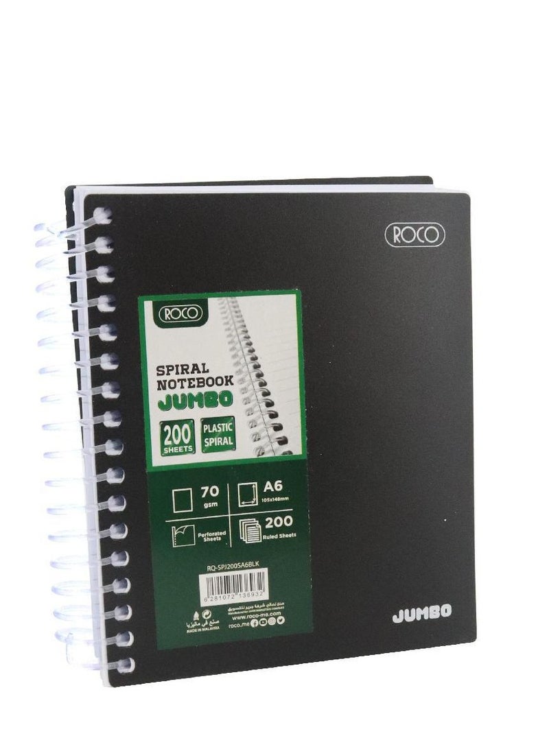ROCO Jumbo Notebook Arabic/English OpeningA6200 Sheets - Image 1
