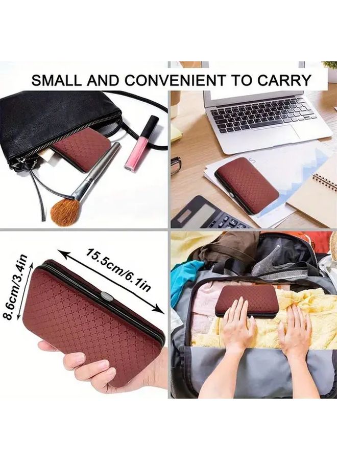 19Pcs Golden Stainless Steel Manicure Pedicure Set Nail Clipper Cuticle Scissors - Image 5