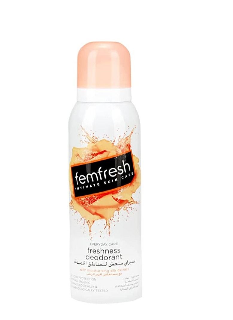 femfresh - PACK OF 3- Freshness Deodorant With Moisturising Silk Extract 125ml - Image 1
