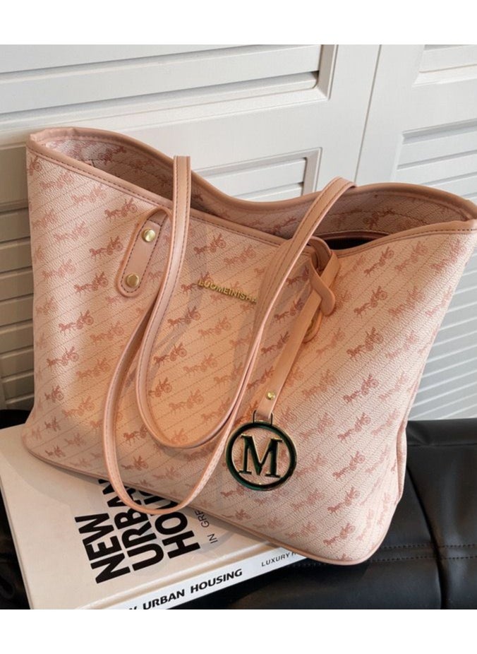 Generic - LUOMEINISHA Tote bag Pink Color for Women - Image 1