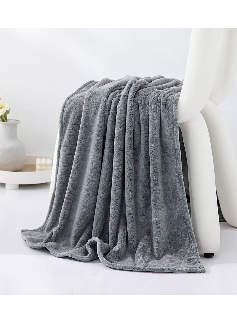 Reefi gray Extra-Large Towel (180×90 cm) - Image 1